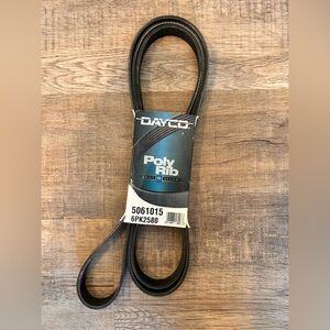 NEW — Dayco Poly Rib Serpentine Belt 5061015 -  6PK2580